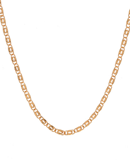 VOJ Gold-Polished Designer Women Chain - Distacart