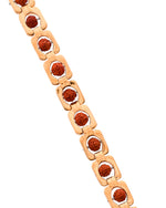 Thumbnail for VOJ Men's Gold Toned Rudraksha Bracelet