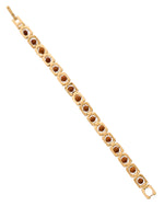 Thumbnail for VOJ Men's Gold Toned Rudraksha Bracelet