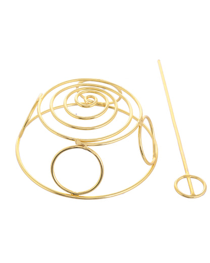 VOJ Gold-Polished Anti Tarnish Juda Accessory - Distacart