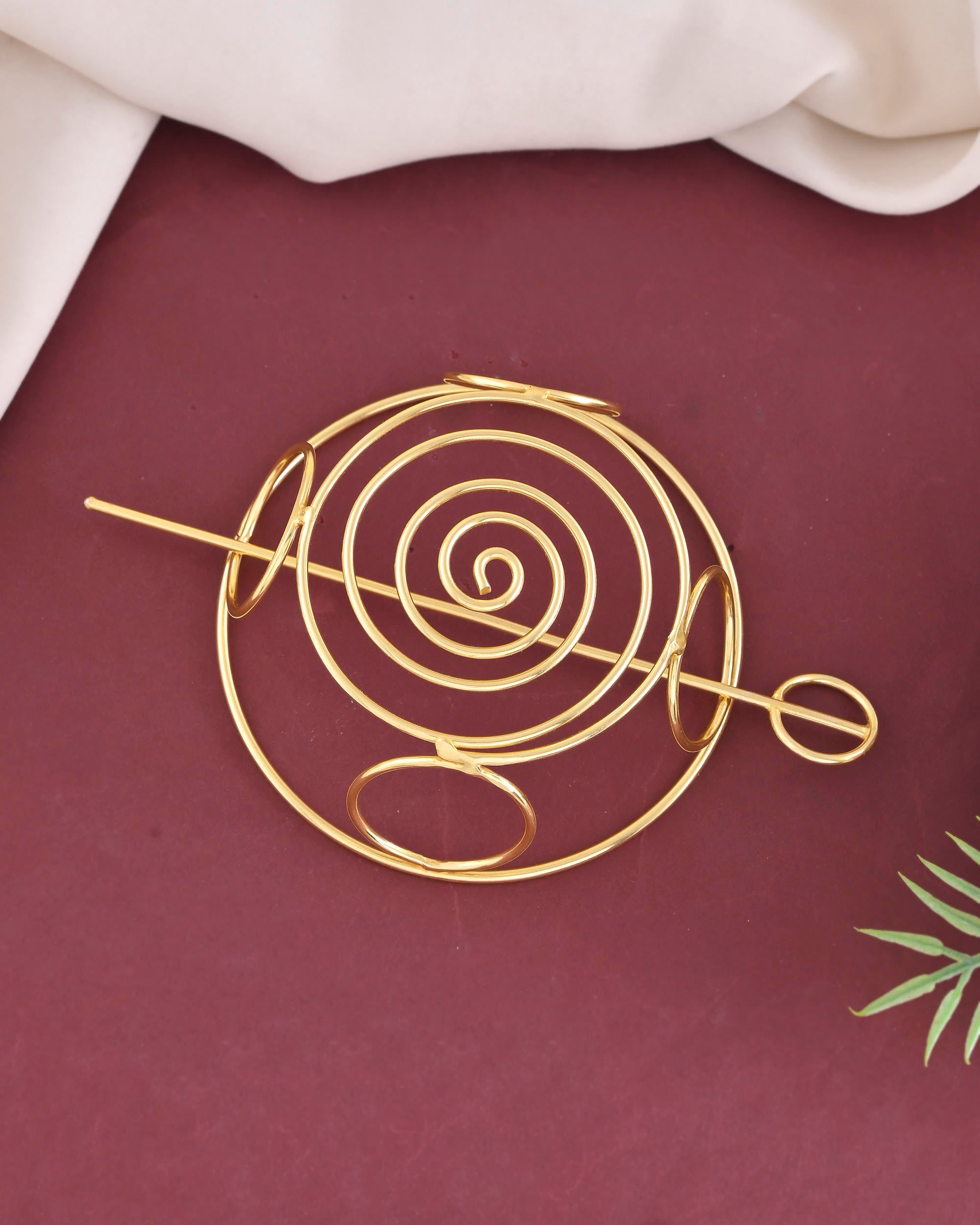 VOJ Gold-Polished Anti Tarnish Juda Accessory - Distacart