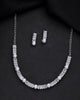 VOJ Silver Plated Pearl And Stone Studded Necklace Set - Distacart