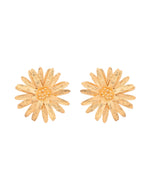 Thumbnail for VOJ Gold Polished Anti Tarnish Elegent Floral Shaped Stud Earrings