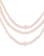 Thumbnail for VOJ Gold Polished Artifical Pearl Mutli Layer Necklace And Earrings Set
