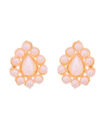 Thumbnail for VOJ Gold Polished Artifical Pearl Mutli Layer Necklace And Earrings Set