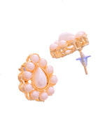 Thumbnail for VOJ Gold Polished Artifical Pearl Mutli Layer Necklace And Earrings Set