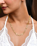 Thumbnail for VOJ Gold Polished Geometric Shaped Stainless Steel Chain For Women