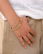 Thumbnail for VOJ Men Silver & Gold-Toned Link Bio Energy Bracelet