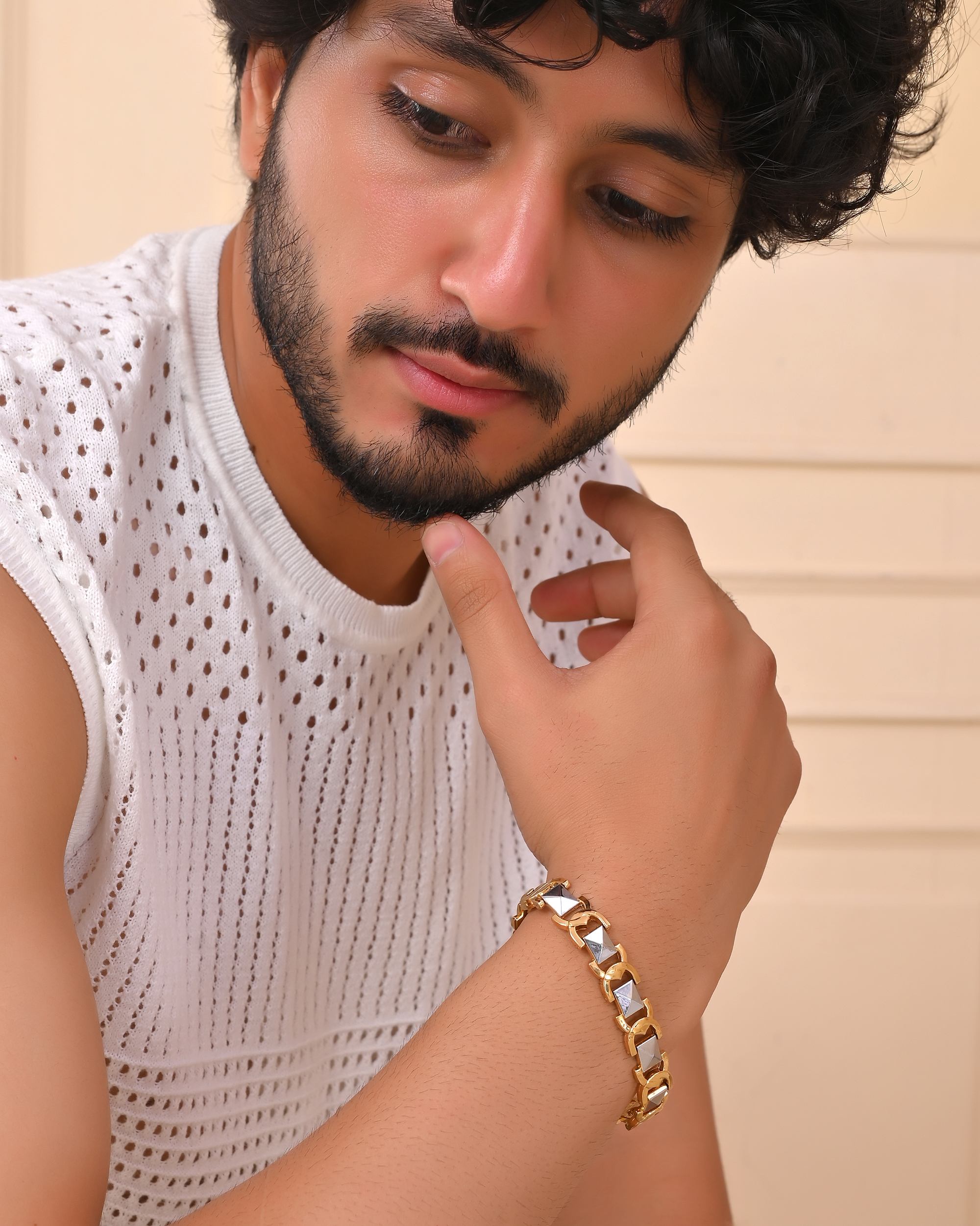 VOJ Dual Plated Men's Loose Bracelet