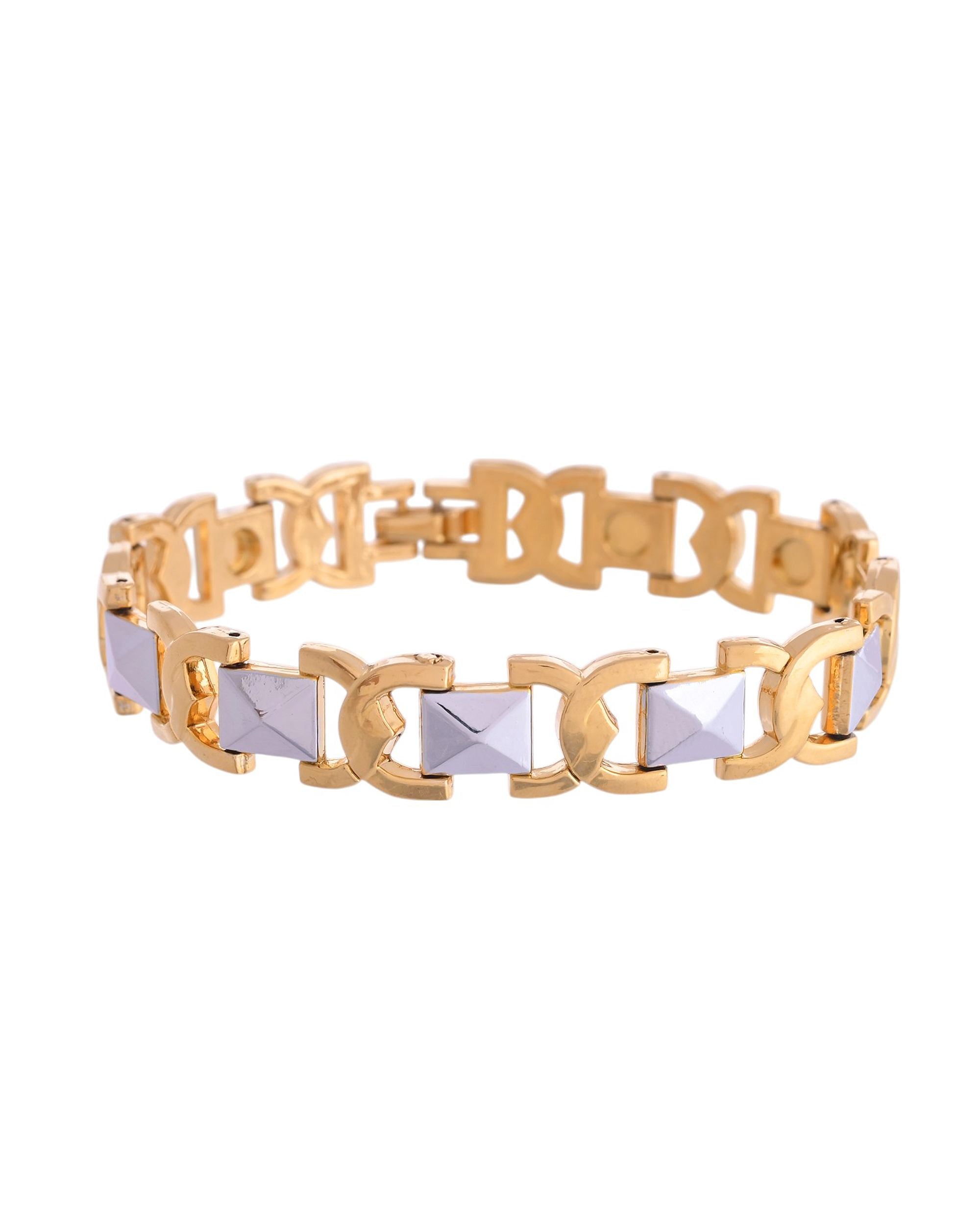 VOJ Dual Plated Men's Loose Bracelet
