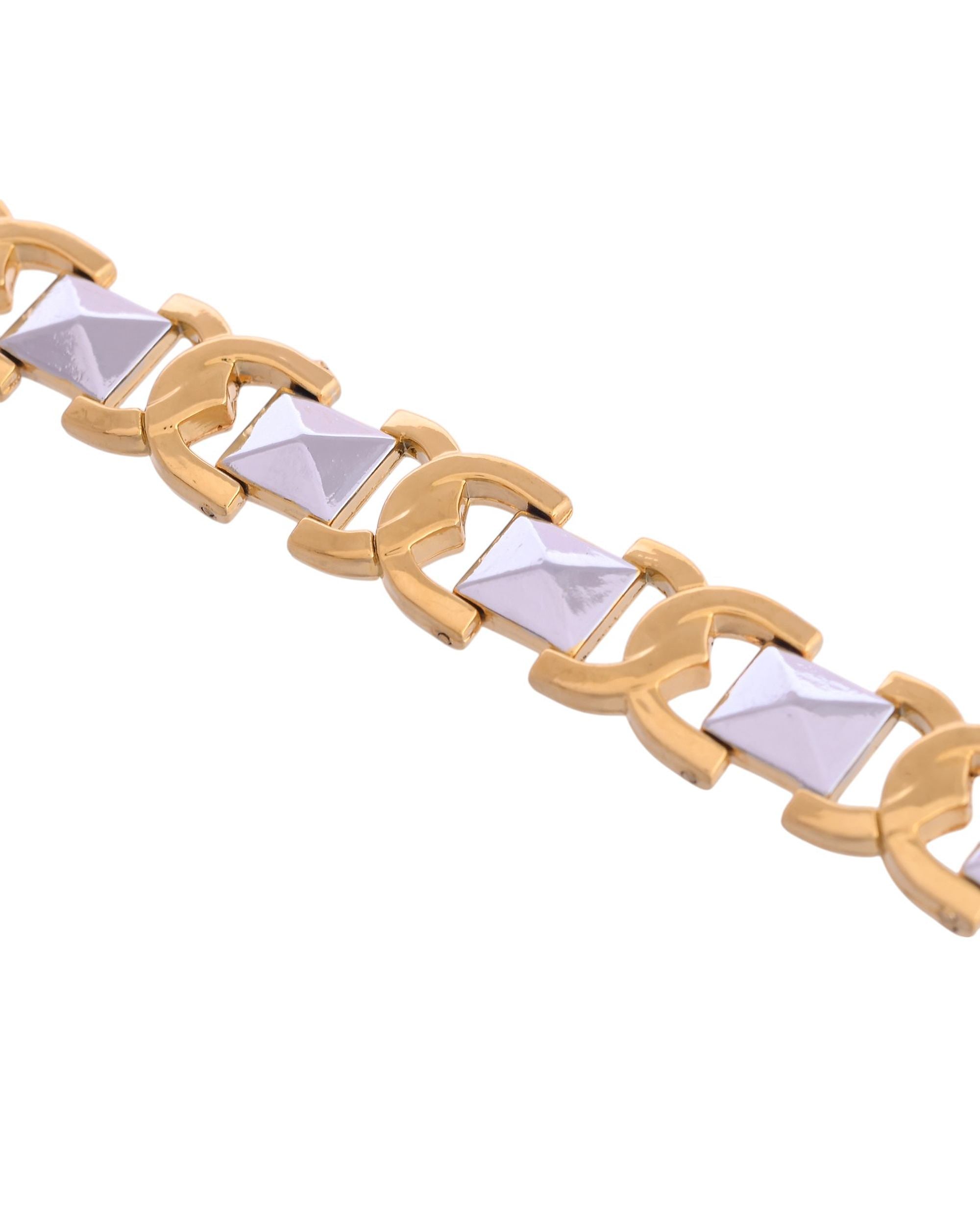 VOJ Dual Plated Men's Loose Bracelet