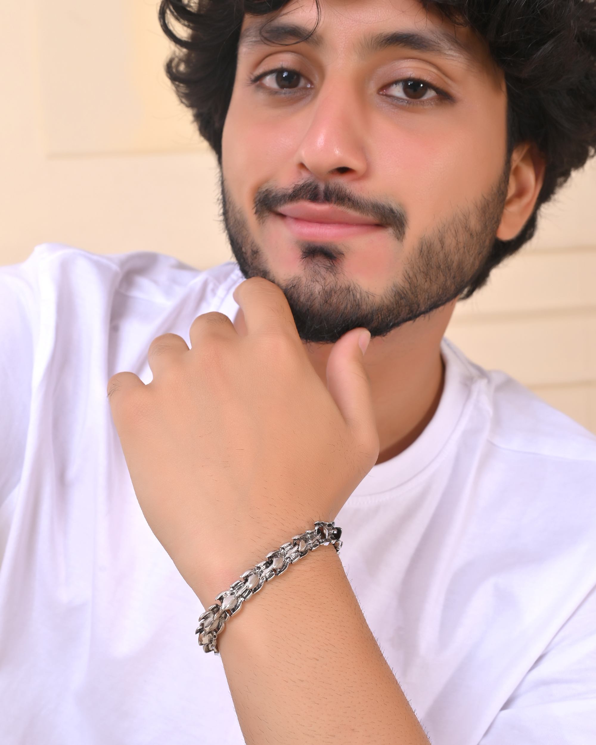 VOJ Men Stainless Steel Dragon Bracelet