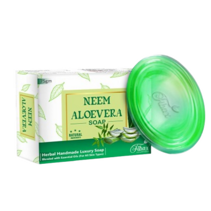 Fibax Ayurveda Neem & Aloe Vera Soap - Distacart