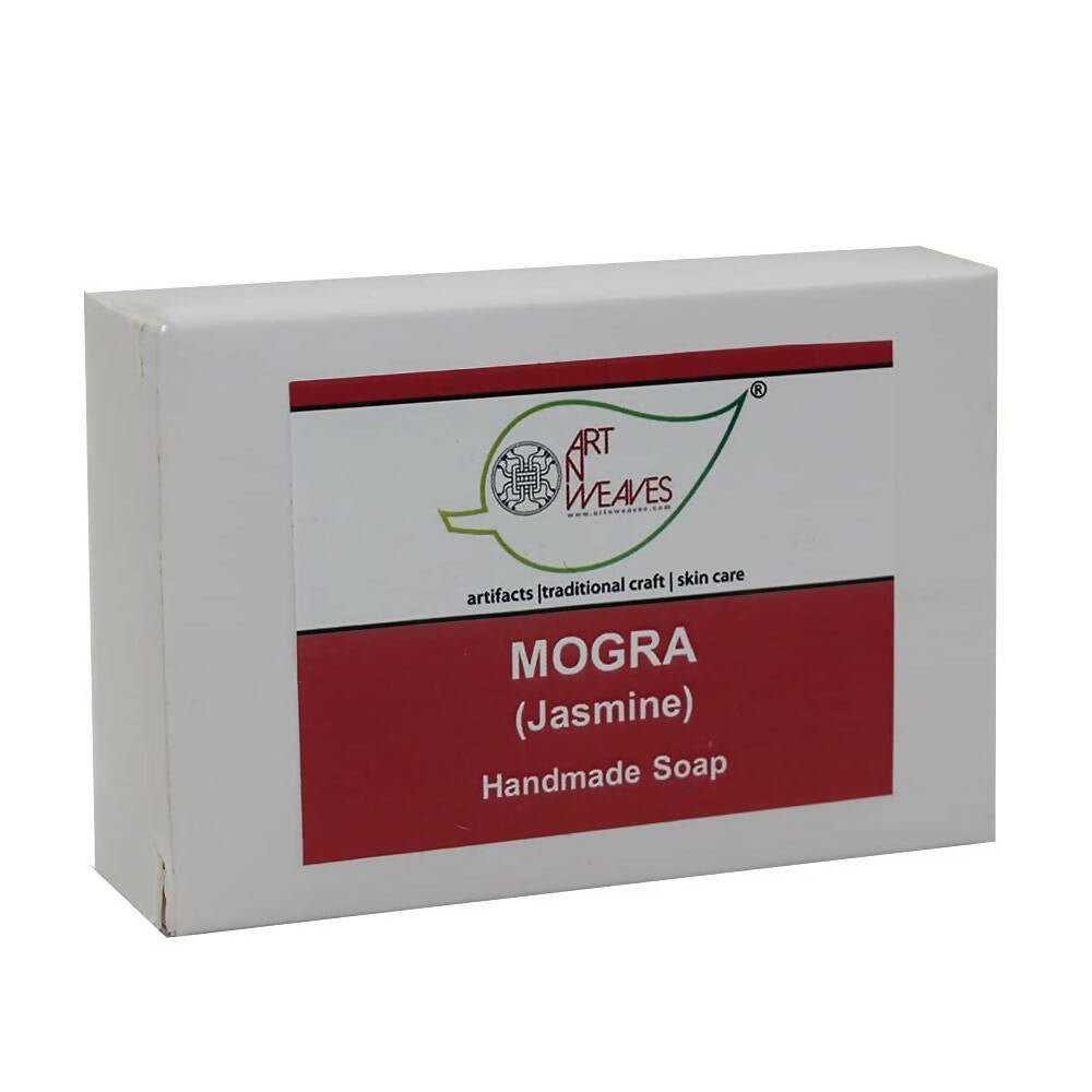 artNweaves Mogra (Jasmine) Handmade Soap - Distacart