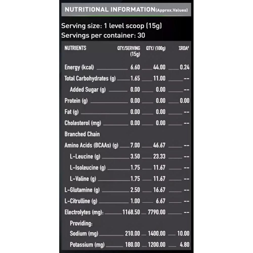 MuscleBlaze BCAA Pro Watermelon