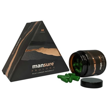 Mansure Prolong Capsules with Maca Root, Ginseng Ashwagandha & Safed Musli - Distacart