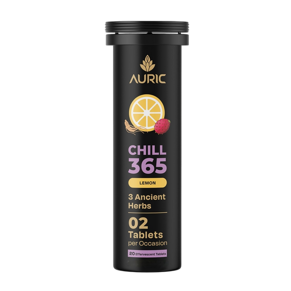 Auric Chill 365 Tablets | Lemon Flavour - Dista