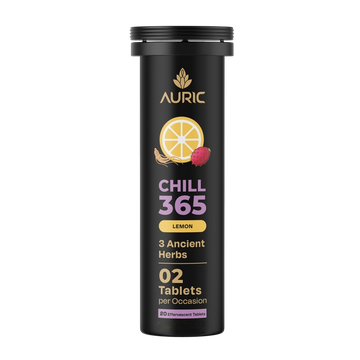 Auric Chill 365 Tablets | Lemon Flavour - Dista