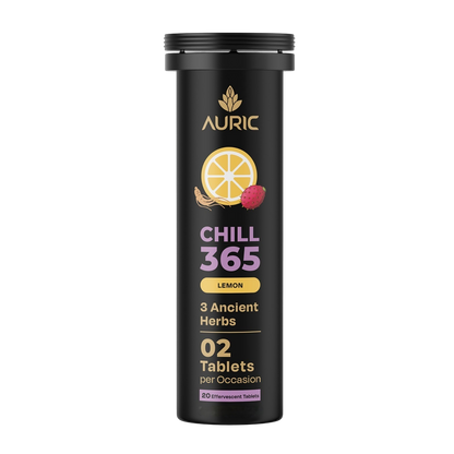 Auric Chill 365 Tablets | Lemon Flavour - Dista