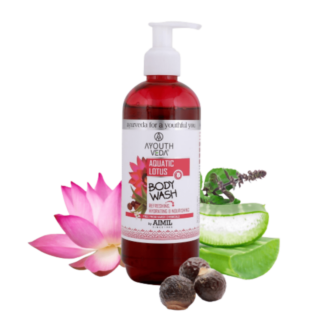 Ayouthveda Aquatic Lotus Body Wash - Distacart