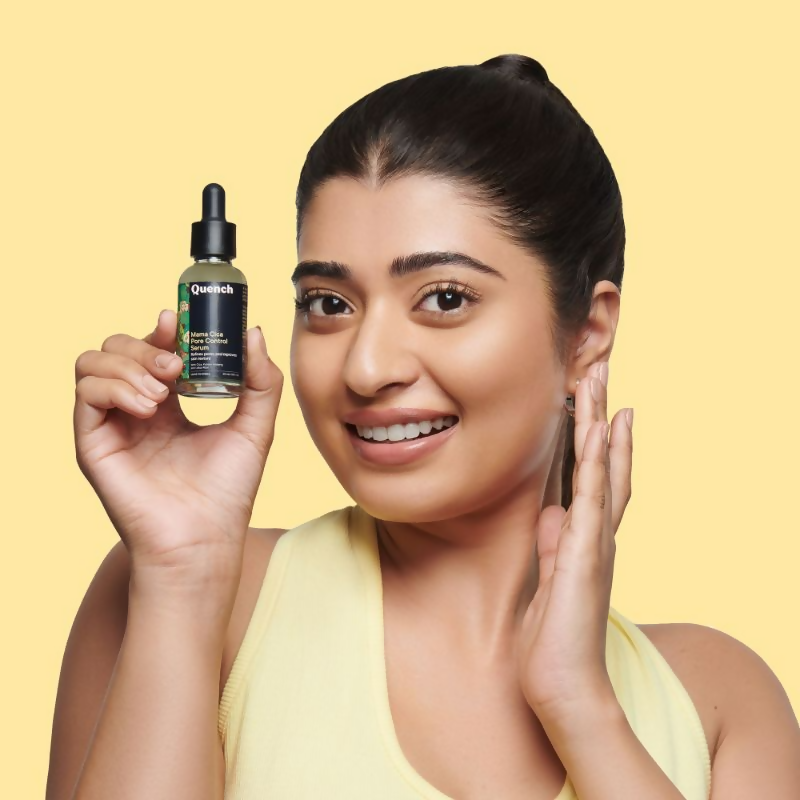 Quench Pore Control Serum with Cica & Korean Ginseng Controls Excess Oil & Acne - Distacart