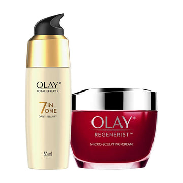 Olay Serum and Day Cream Combo - Distacart