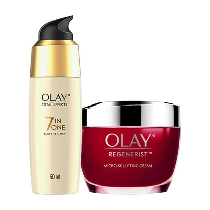 Olay Serum and Day Cream Combo - Distacart