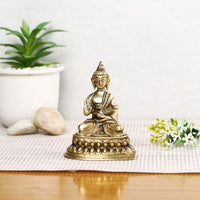 Thumbnail for Collectible India Small Lord Blessing Buddha Idol - Distacart