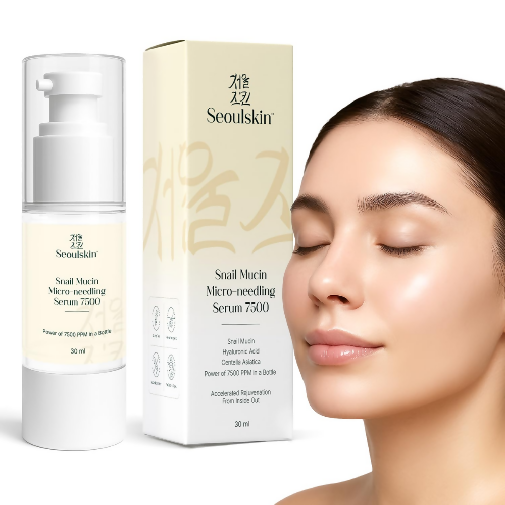 Seoulskin Snail Mucin Micro-needling Serum 7500 PPM - Distacart