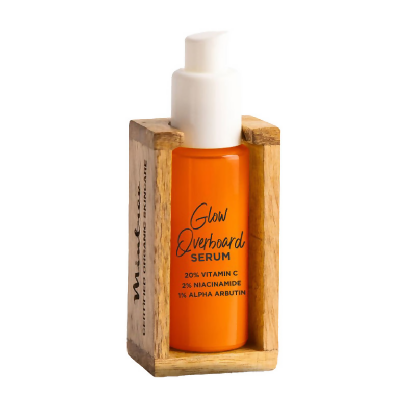 Mintree Certified Organic & Vegan Glow Overboard Face Serum - Distacart