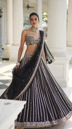 Thumbnail for Lehenga Mart Glamorous Designer Lehenga Choli for Bridal and Bridesmaids Wedding Wear Choli - Distacart