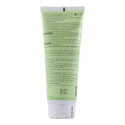 Organic Harvest Conditioner for Normal Hair - Beetroot Extract - Distacart