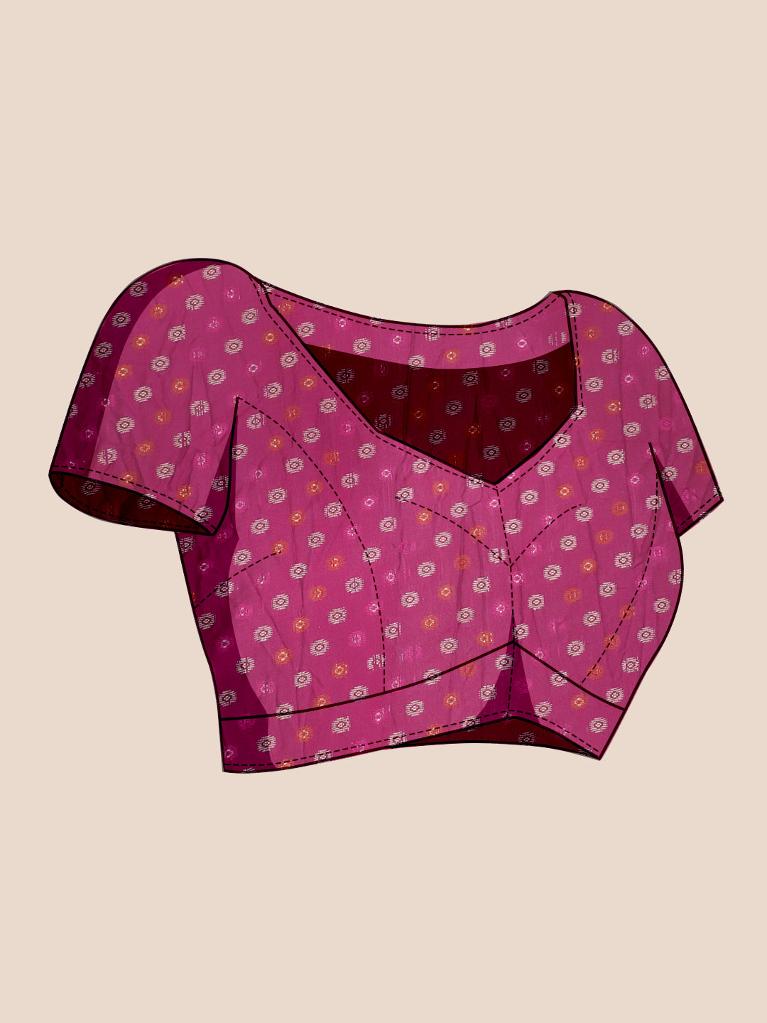 Vedant Vastram Rama Color Kanjeevaram Silk Saree - Rama - Distacart