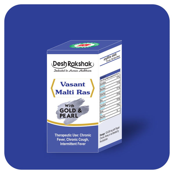 Desh Rakshak Vasant Malti Ras (With Gold & Pearl)
