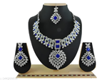 Thumbnail for Jewel City Exquisite Crystal Flower Necklace Set