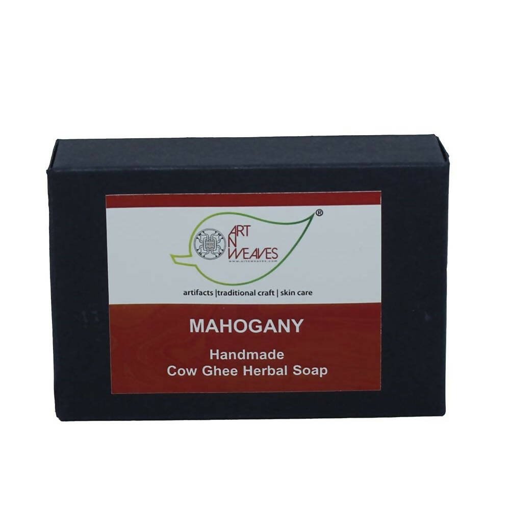artNweaves Handmade Cow Ghee Herbal Mahogany Soap - Distacart