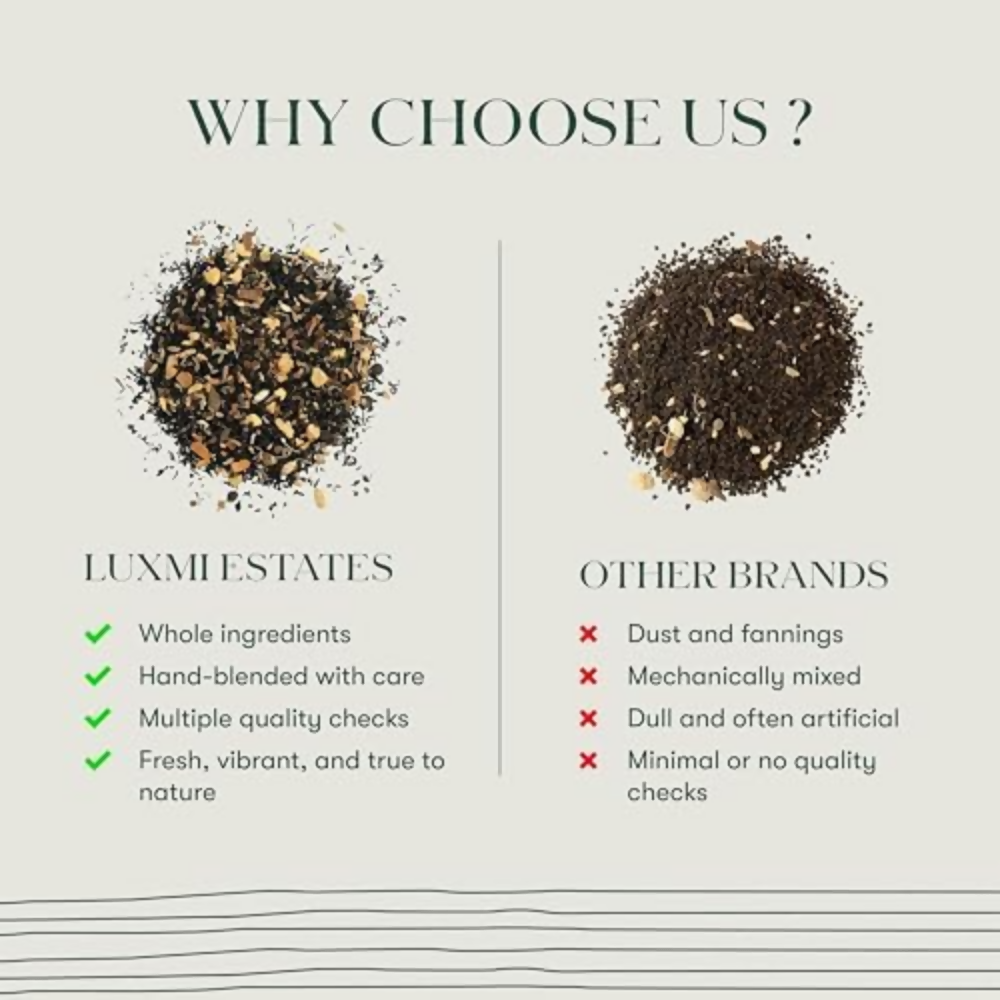 Luxmi Estates Chai Adda (Barie) - Masala Black Tea Blend - Dista