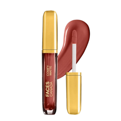 Faces Canada Comfy Matte Liquid Lipstick - Lowkey Charm 30 - Distacart