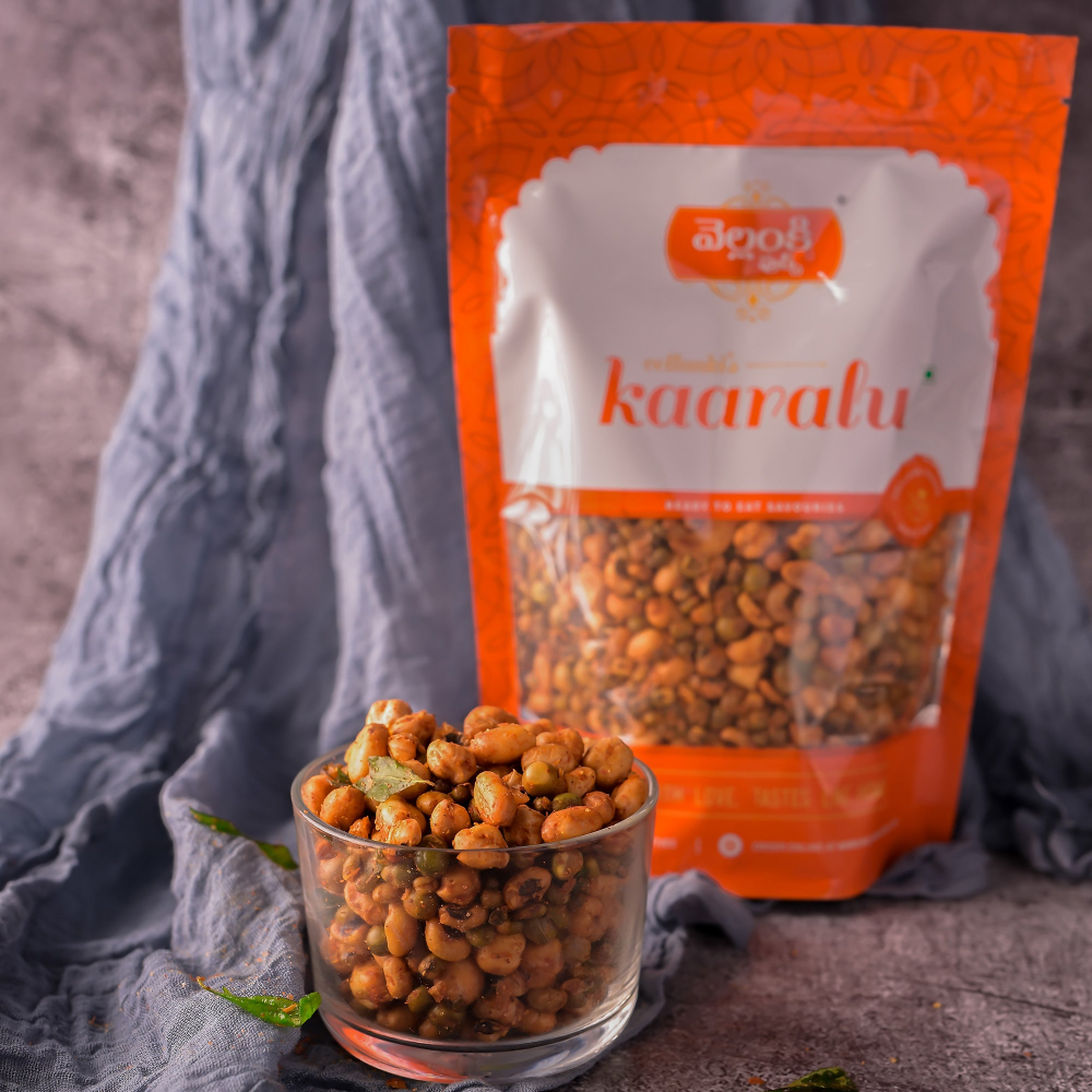 Indian Snacks Vellanki Foods - Navarathna Mixture | Andhra Special Navaratan Mixture | Homemade Snacks | No Preservatives Added - Distacart