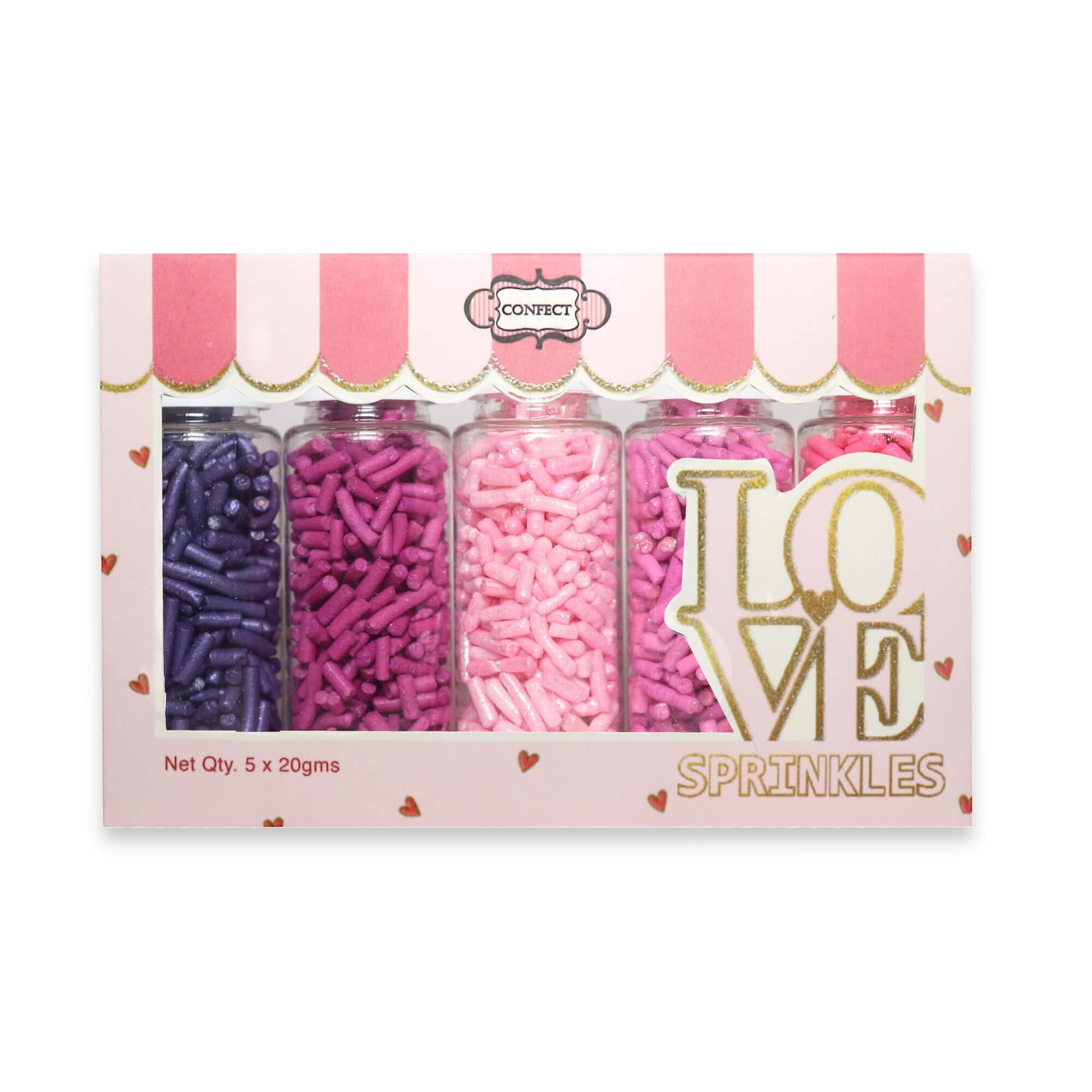 vermicelli sprinkles multipack 4 100 gms