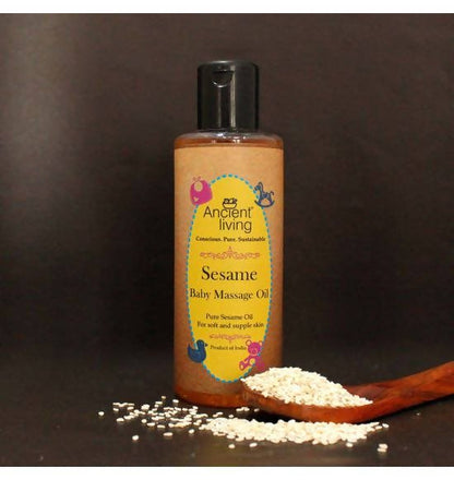 Ancient Living Sesame Baby Massage Oil - Distacart