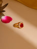 Ruby Raang Red Stone Ring - Distacart