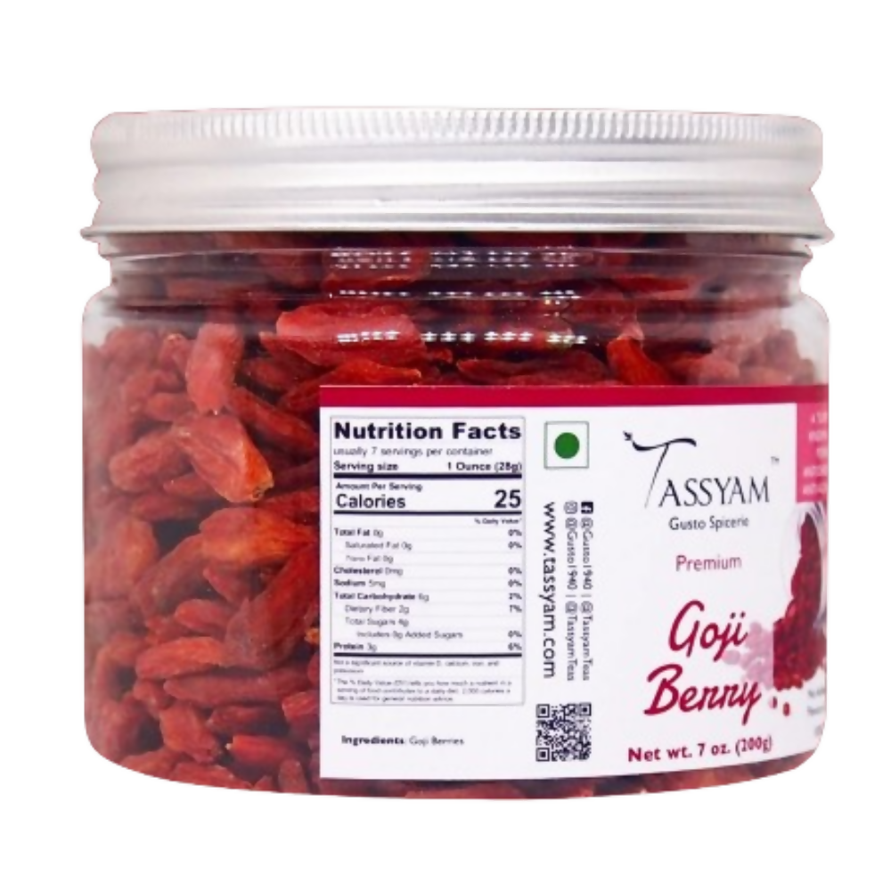 Tassyam Organics Goji Berry - Distacart