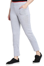 Thumbnail for Asmaani Silver color Hosiery Lower with Two Side Pockets.