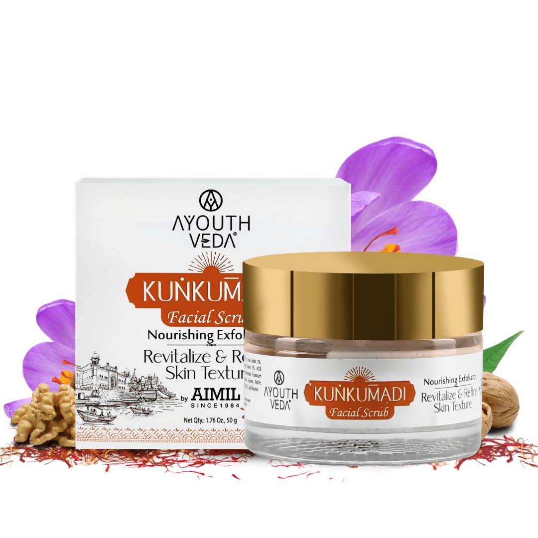 Ayouthveda Kunkumadi Face Scrub - Distacart