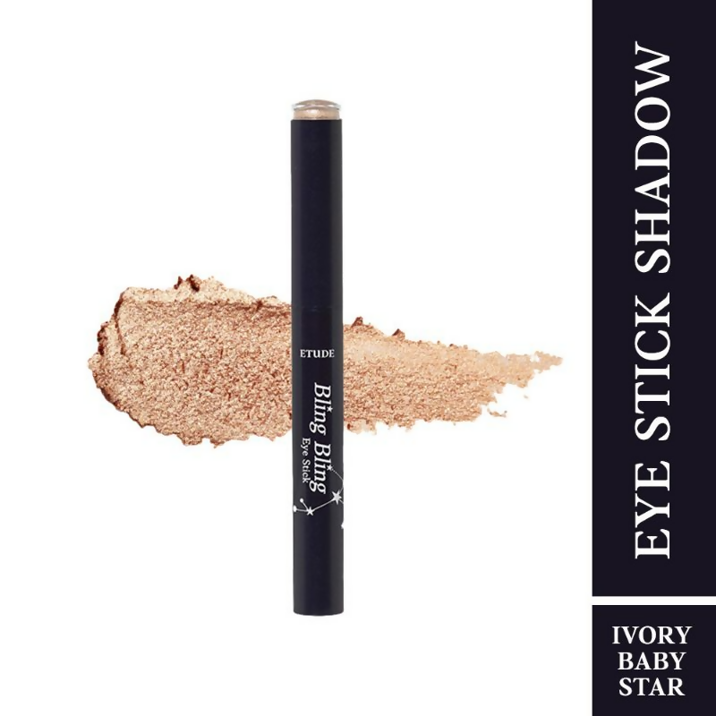 Etude House Bling Bling Eyeshadow Stick - 8 Ivory Baby Star (21) - Distacart