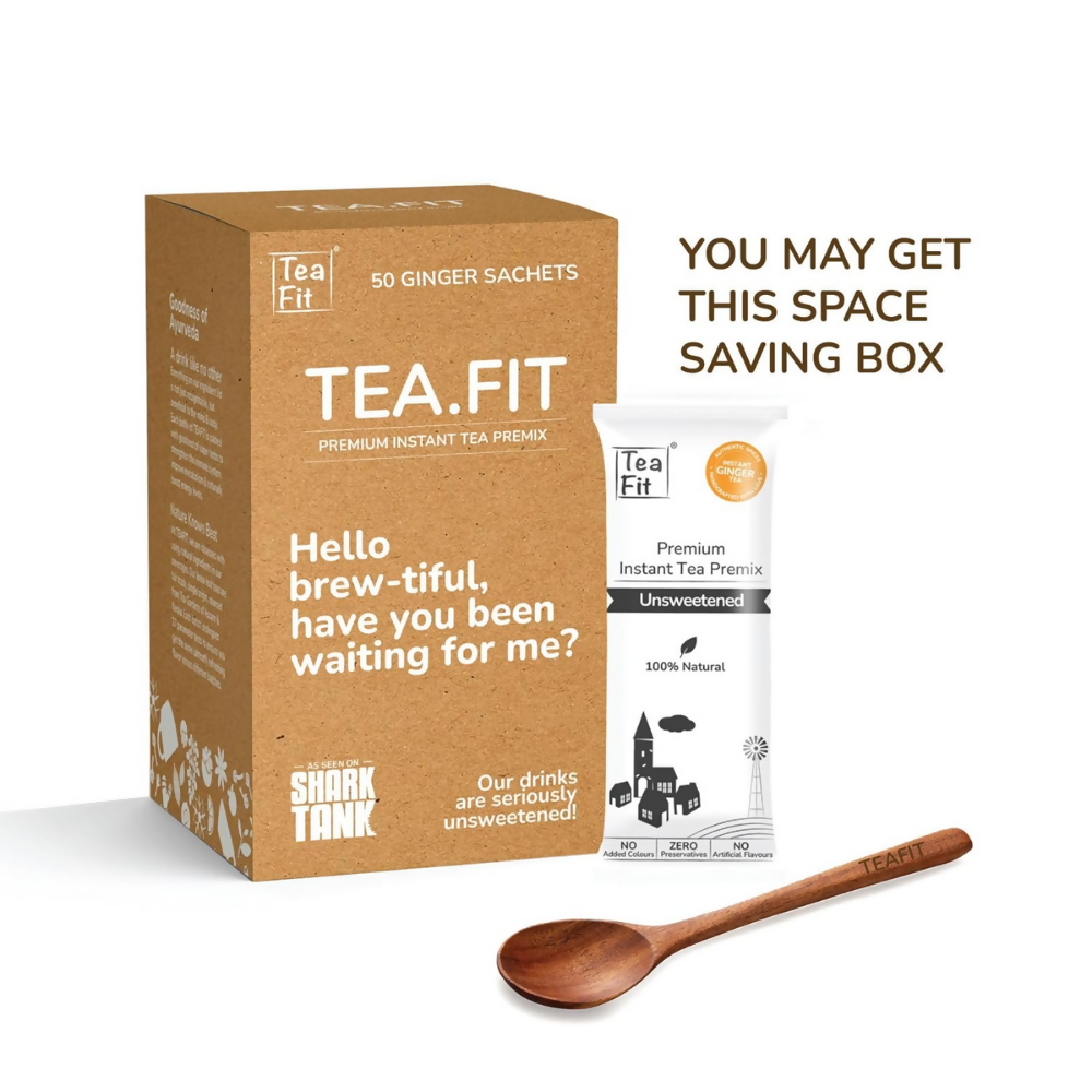 TeaFit No Sugar Instant Ginger Tea Premix - Distacart