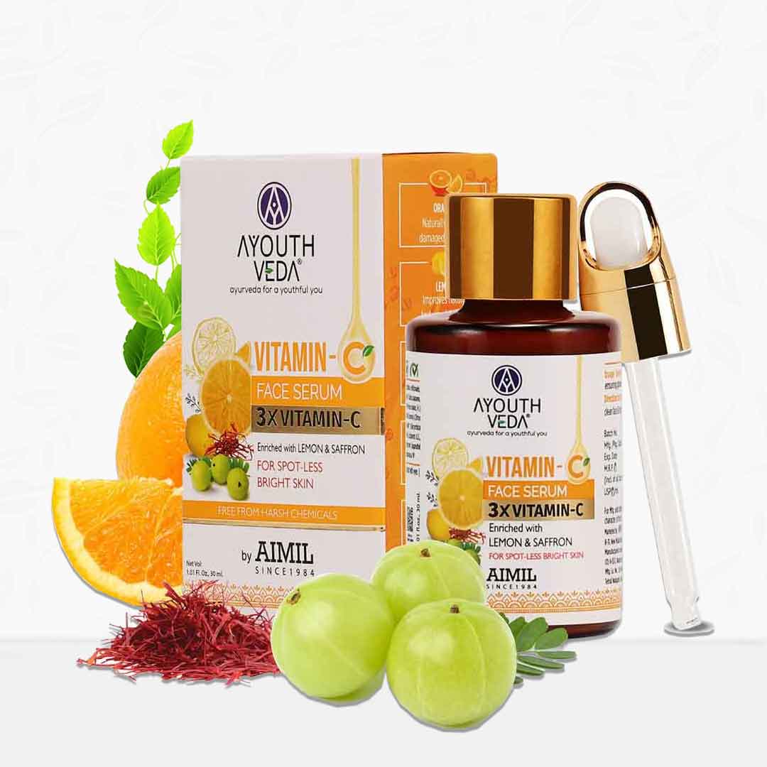 Ayouthveda Vitamin C Face Serum - Distacart