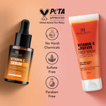 Thumbnail for Botanic Hearth Vitamin C Serum & Vitamin C & Papaya Face Wash - Distacart