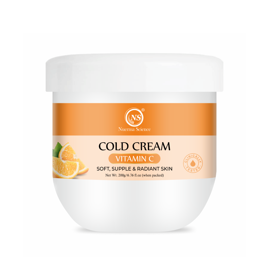 Nuerma Science Vitamin C Cold Cream for Soft, Supple & Radiant Skin - Distacart